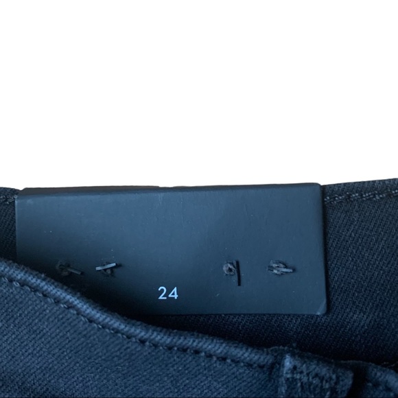 J brand Alana Black Adorned High Rise Cropped Skinny - Picture 11 of 15